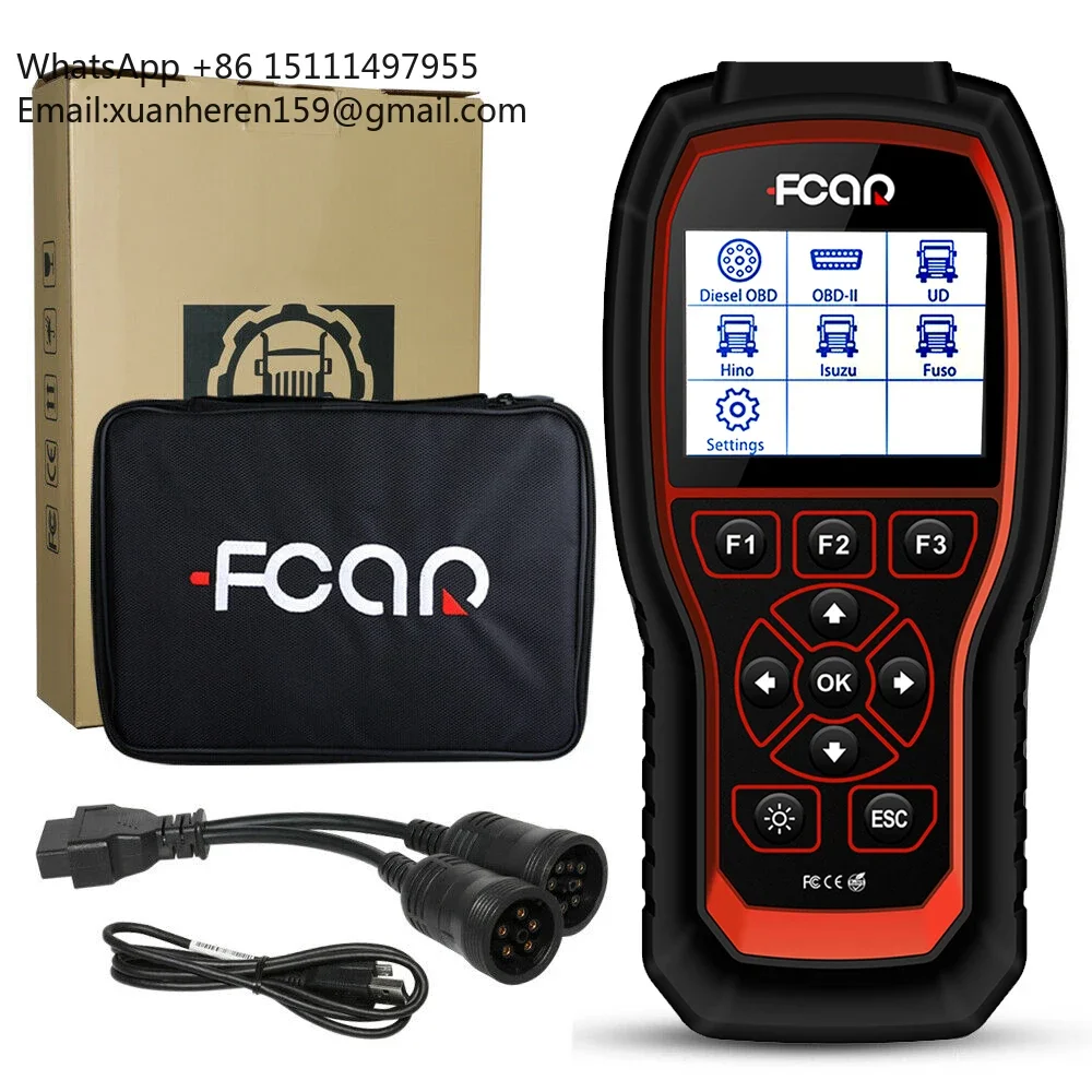 Auto Repair Shop Diagnostics - เครื่องอ่านโค้ดวินิจฉัยสำหรับรถยนต์และรถดีเซล ข้อมูล ABS ECU HDS 200