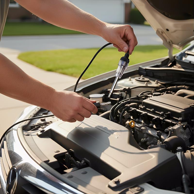 Auto Repair Shop Diagnostics - ปากกาทดสอบหัวเทียนรถยนต์ 12V แบบพกพา ระบบวินิจฉัยคอยล์ เครื่องวิเคราะห์เครื่องยนต์อัจฉริยะ สำหรับช่างยนต์