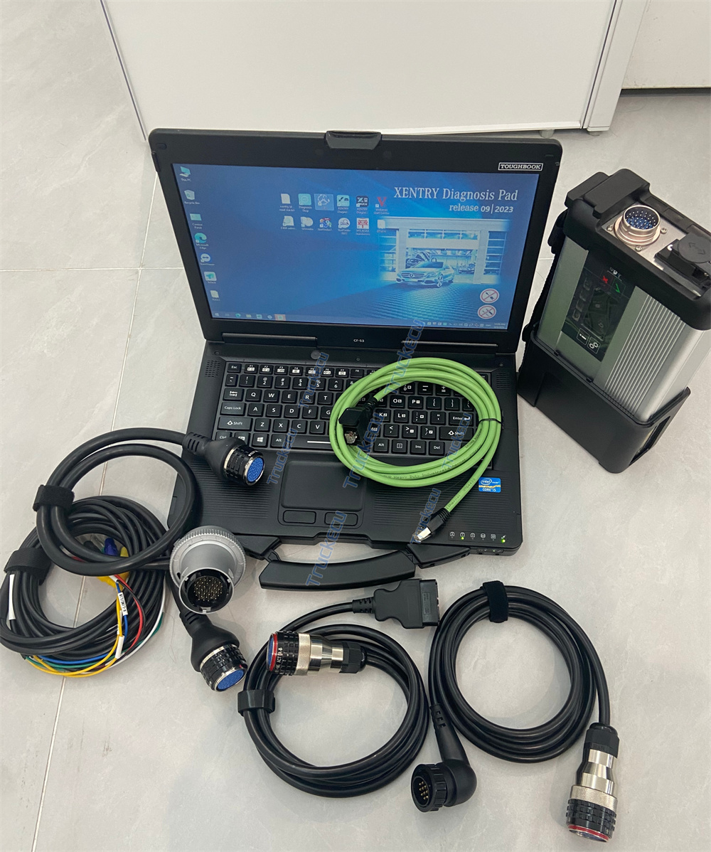 Auto Repair Shop Diagnostics - ชิปดั้งเดิม MB SD Connect C5 เครื่องสแกนวินิจฉัย