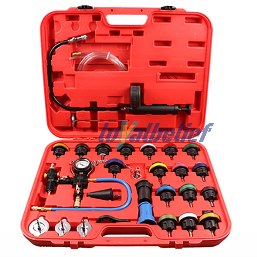 ชุดทดสอบแรงดันหม้อน้ำแบบสุญญาก - Radiator Pressure Tester บทวิจารณ์และราคา