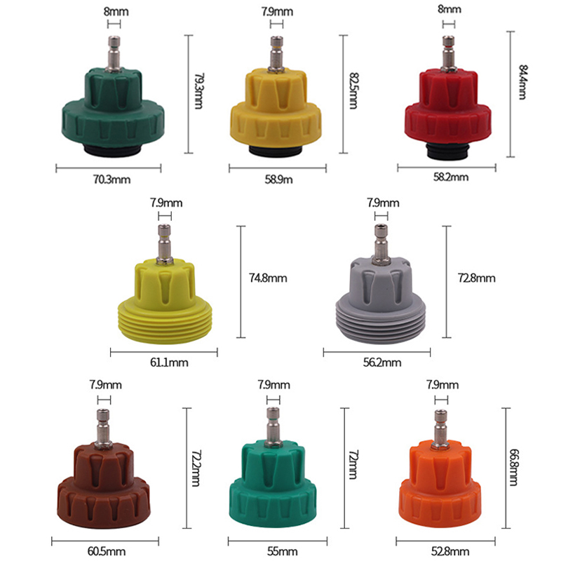 15 ชิ้น Universal เครื่องทดสอบ - Radiator Pressure Tester บทวิจารณ์และราคา